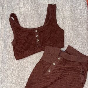 Women’s Old Navy Lounge Set in Brown